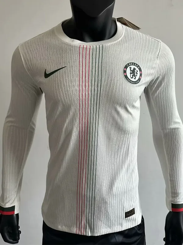 25-26 CHE Away Long Sleeve Player Version Soccer Jersey (长袖球员)