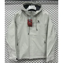 2024 Camel Grey Outdoor Jackets #F705冲锋衣