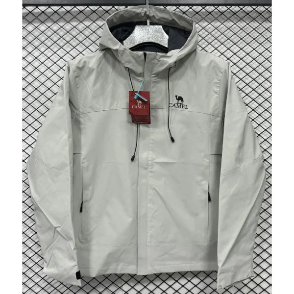 2024 Camel Grey Outdoor Jackets #F705冲锋衣