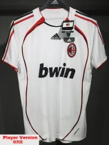 2006-2007 ACM Away Player Version 球员 Retro Soccer Jersey