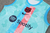 23-24 BAR Light Blue Tank top and shorts suit
