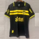 24-25 Atletico Penarol Black Away Fans Soccer Jersey前横条