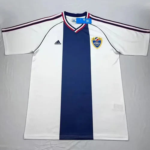 1999 Yugoslavia Away Retro Soccer Jersey