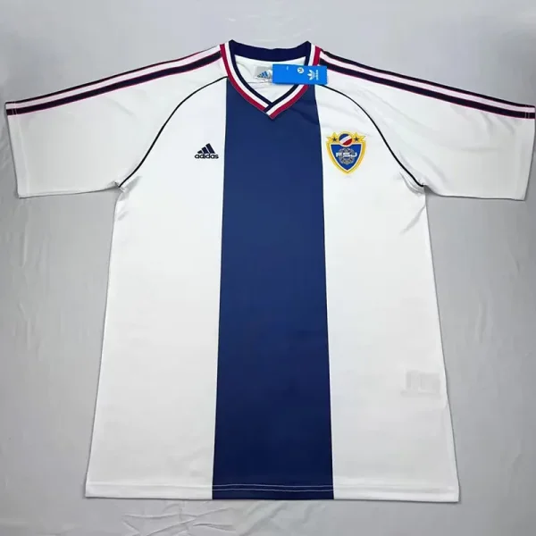 1999 Yugoslavia Away Retro Soccer Jersey