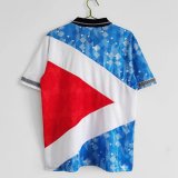 1990 England Tricolor Retro Soccer Jersey