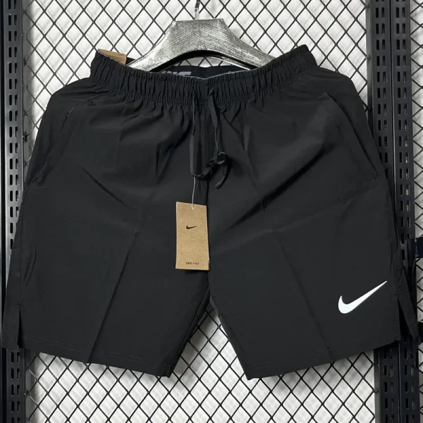 D330 NK Black Casual Short Pants