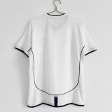 2001-2003 England  Home Retro Soccer Jersey
