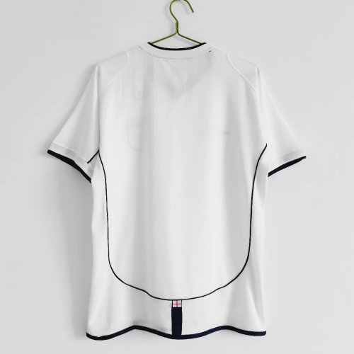 2001-2003 England  Home Retro Soccer Jersey