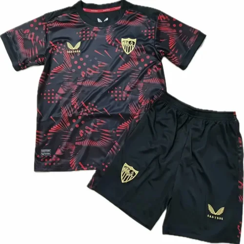 24-25 Sevilla Third Kids Soccer Jersey