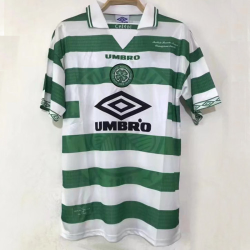 1998 Celtic Home Retro Soccer Jersey