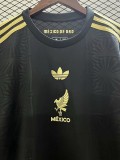 25-26 Mexico Gold Cup Black Long Sleeve Soccer Jersey (长袖)