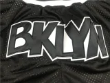 NETS Black City Edition Top Quality NBA Pocket Pants #篮网队