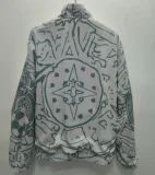1999 Mexico Blue & White Retro Double Sided Windbreaker (双面风衣)
