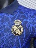 24-25 RMA Blue Special Edition Player Version Soccer Jersey 龙头