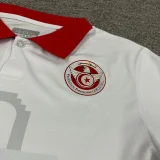 2024 Tunisia Away Fans Soccer Jersey