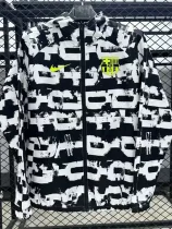25-26 BAR Black white Windbreaker