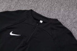 2023 NK Black Half Pull Tracksuit #2249 (半拉链)