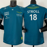 2023 F1 Aston Martin #18 Green Racing Suit(圆领18号)