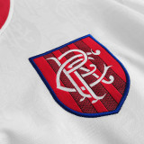 1996-1997 Rangers Away White Retro Soccer Jersey