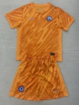 24-25 CHE Orange GoalKeepe Kids Soccer Jersey