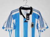 1998-1999 Argentina Home Soccer Jersey