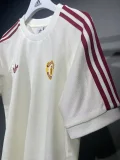 24-25 Man Utd White Training shirts (High Quality)