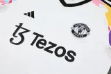 24-25 Man Utd White Training Short Suit