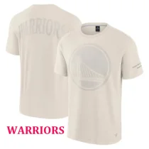 24-25 WARRIORS Milky White High Quality Casual T-shirt 24-25 WARRIORS Milky White High Quality Casual T-shirt