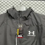 2024 Under Armour Black Outdoor Jackets #F4加绒冲锋衣