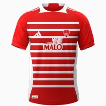 24-25 Stade Brestois UCL Home Fans Soccer Jersey (欧冠版)