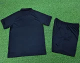 24-25 Marseille Black 125th Anniversary Kids Player Version Soccer Jersey (球员童装)