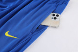 23-24 Club America Blue Half Pull Tracksuit (半拉链)