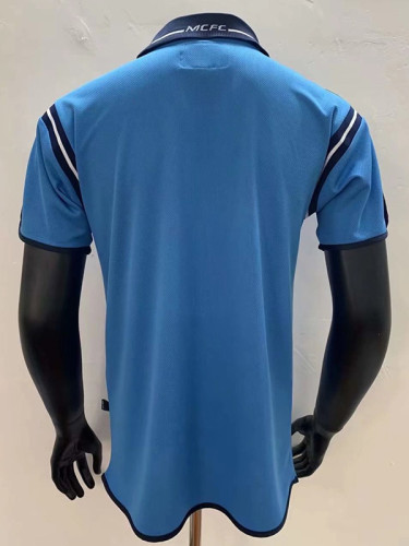 2000-2001 Man City Home Retro Soccer Jersey