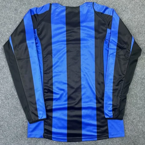 2004-2005 INT Home Long Sleeve Retro Soccer Jersey (长袖)