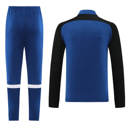2023 NK Royal blue Half Pull Tracksuit (半拉链) #NB03 宝蓝