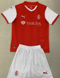 24-25 Reims Away Kids Soccer Jersey