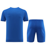 2023 PM Blue Training Short Suit #PD01