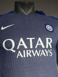 24-25 INT Grey Blue Player Version Training shirts
