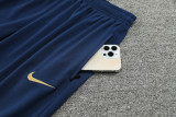 23-24 PSG Royal Blue Half Pull Tracksuit (半拉链)