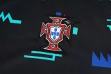 24-25 Portugal Black Training Short Suit