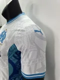 24-25 Marseille White Special Edition Player Version Soccer Jersey