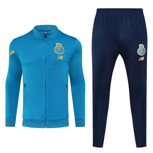 23-24 Porto Lake Blue Jacket Tracksuit