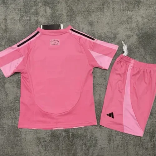 25-26 Inter Miami Pink Kids Soccer Jersey