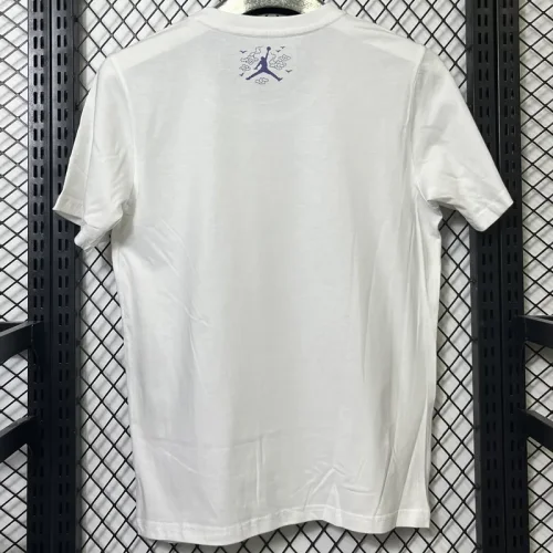 T121 Jordan White High Quality Casual T-Shirt