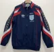 1998 England Royal blue Retro windbreaker