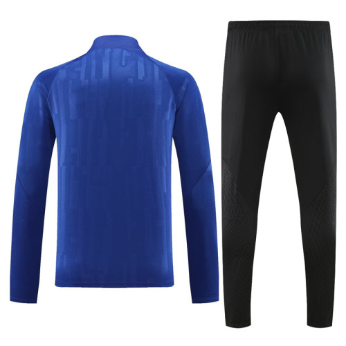 23-24 INT Blue Half Pull Tracksuit (半拉链)