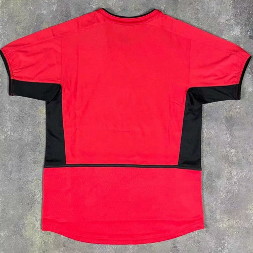2002-2004 Man Utd Home Retro Soccer Jersey