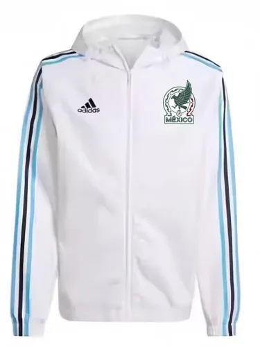 24-25 Mexico White Windbreaker
