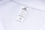 23-24 Flamengo White Half Pull Tracksuit #B643 (半拉链)