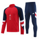 23-24 Ajax Red Half Pull Tracksuit (半拉链)